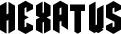 Hexatus font