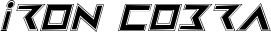 Iron Cobra font
