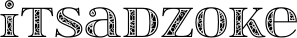 itsadzoke font