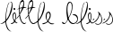 Little Bliss font