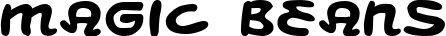 Magic Beans font