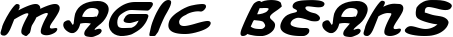 Magic Beans font
