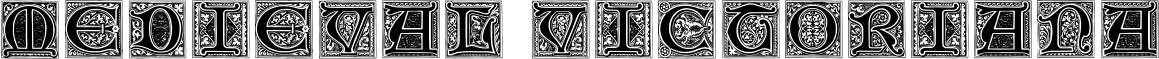 MEDIEVAL VICTORIANA font