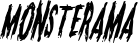 Monsterama font