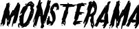 Monsterama font