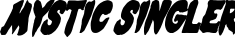 Mystic Singler font