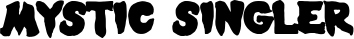Mystic Singler font