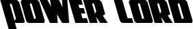 Power Lord font