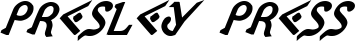 Presley Press font