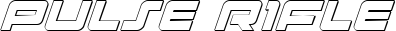 Pulse Rifle font
