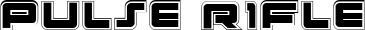 Pulse Rifle font