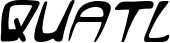 Quatl font