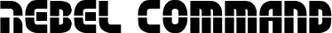 Rebel Command font