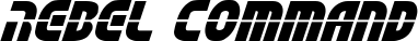 Rebel Command font