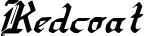 Redcoat font