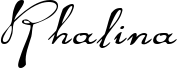 Rhalina font