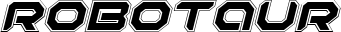 Robotaur font