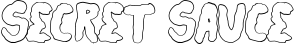 Secret Sauce font
