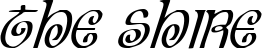 The Shire font