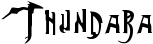 Thundara font