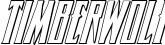 Timberwolf font