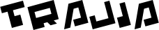 Trajia font