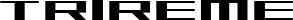Trireme font