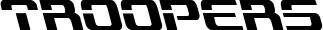 Troopers font