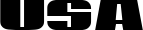 USA font