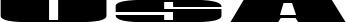 USA font