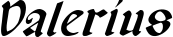 Valerius font
