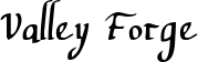 Valley Forge font