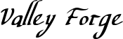 Valley Forge font