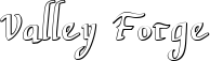 Valley Forge font