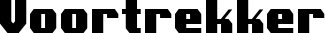 Voortrekker font