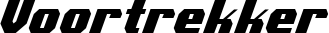 Voortrekker font