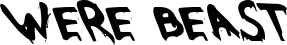 Were Beast font
