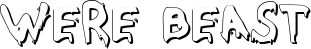 Were Beast font