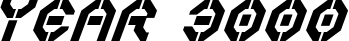 Year 3000 font