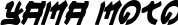Yama Moto font