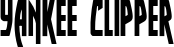 Yankee Clipper font