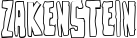 Zakenstein font