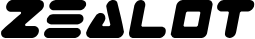 Zealot font