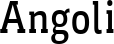 Angoli font