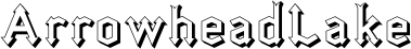ArrowheadLake font