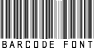 Barcode Font font