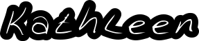 Kathleen font