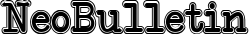 NeoBulletin font