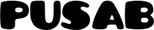 Pusab font