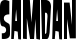 Samdan font